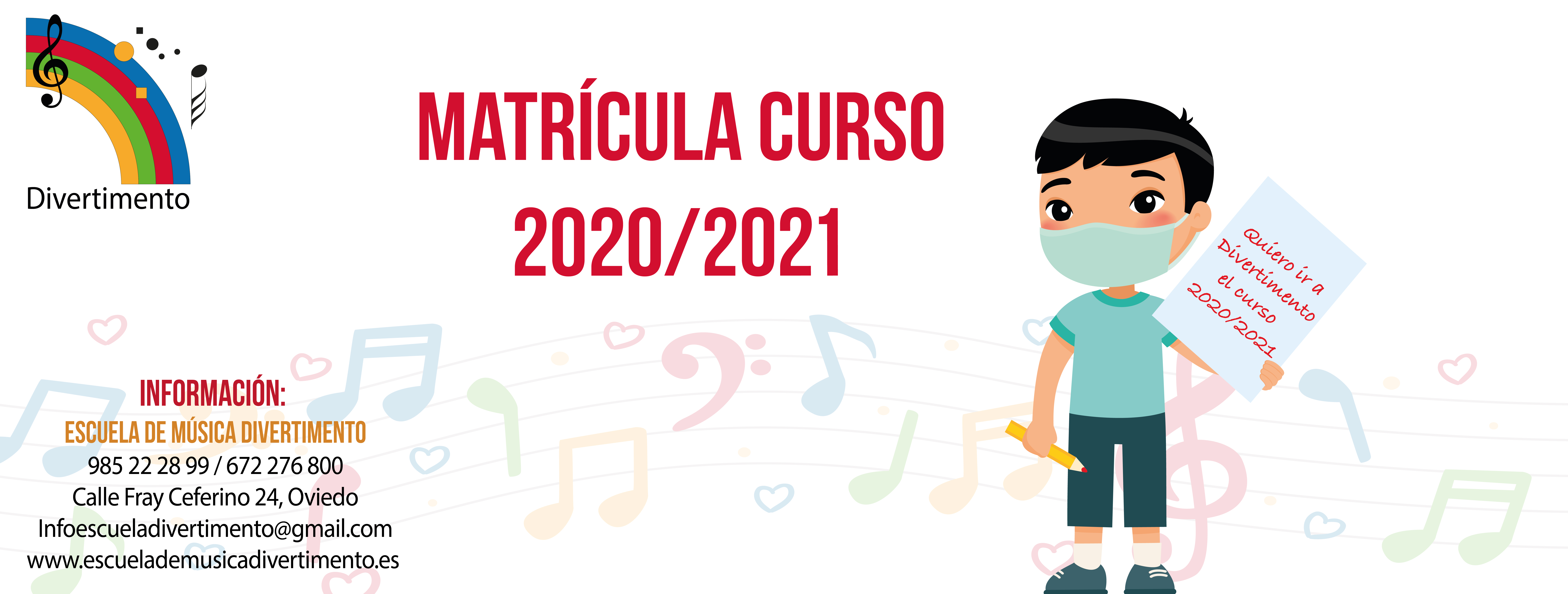 MATRÍCULA CURSO 2020/2021 - Cover Image